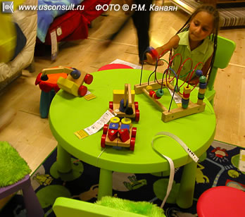 Детская игровая комната в многофункциональном комплексе