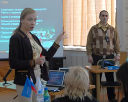 Кира и Рубен Канаян проводят для сотрудников компании «Газпром нефть» семинар-тренинг «Категорийный менеджмент и управление ассортиментом» 