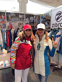 Среди участников выставки были производители спортивной одежды из Казахстана, марки «Zibroo»